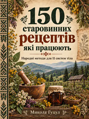 Обкладинка книги «150 старовинних рецептів, які працюють»